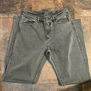 J. Jill high rise straight leg gray jeans